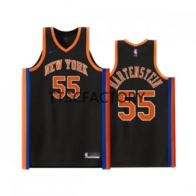 Maillot NBA New York Knicks Isaiah Hartenstein 55 Nike 2022-23 City Edition Noir Swingman - Homme